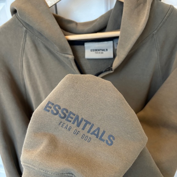 Fear of God Essentials Zip Up Hoodie - Picture 4 of 4